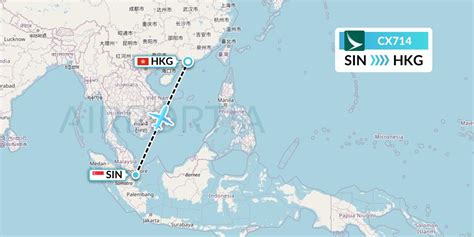 cx714|Cathay Pacific CX714 (CPA714) from Singapore to Hong Kong.